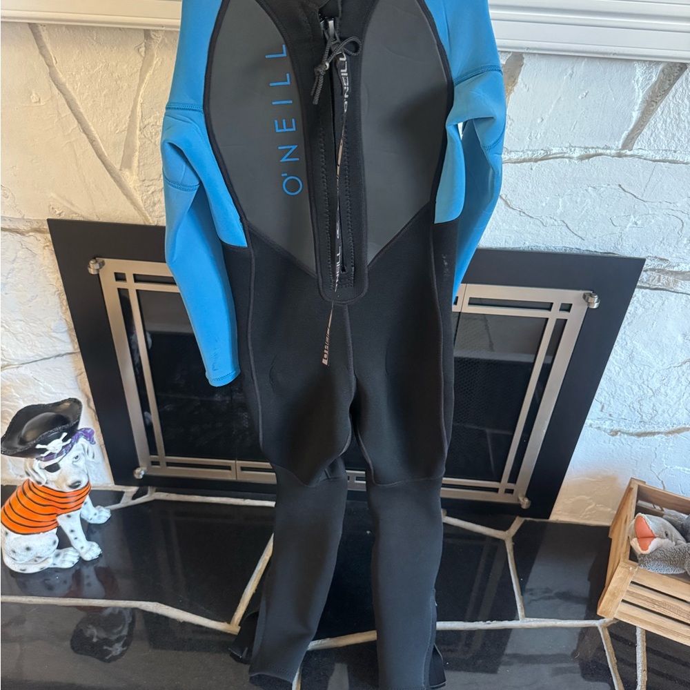 O'Neill Black and Blue Kids Full-Body Wetsuit One-Piece